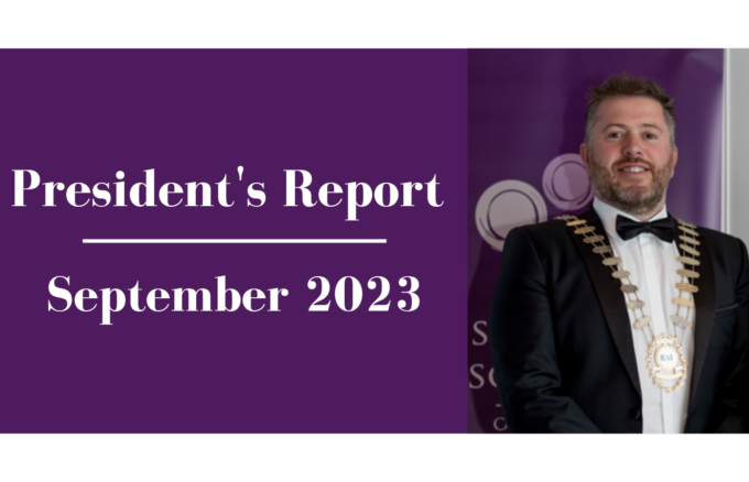 President’s Report – September 2023